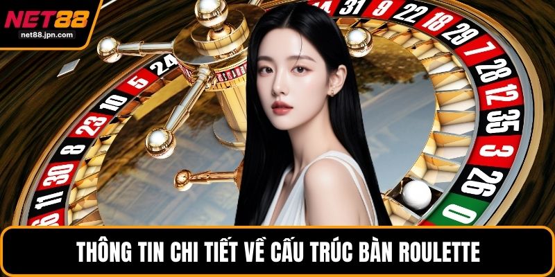 Thông tin chi tiết về cấu trúc bàn roulette