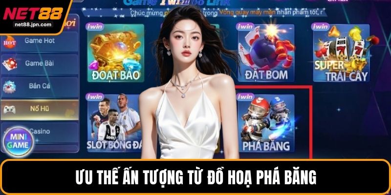 Ưu thế ấn tượng từ đồ hoạ phá băng
